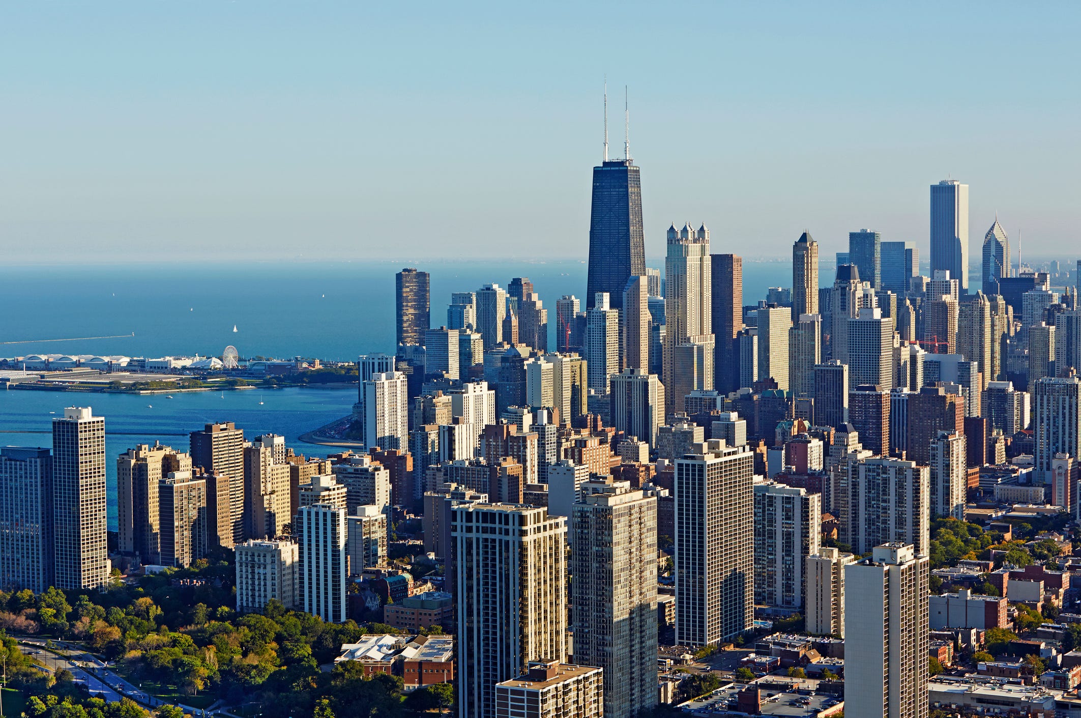 Luftaufnahme von Chicago, Illinois