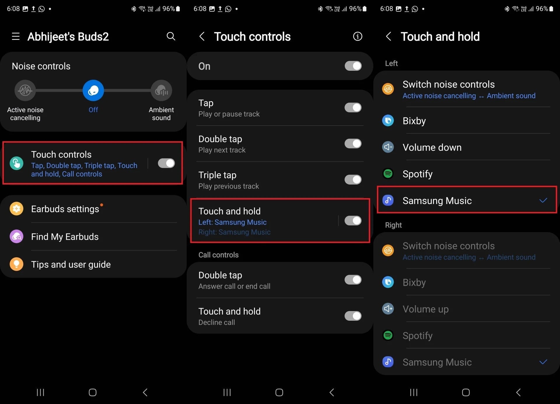 Bildquelle – SamMobile – Besser spät als nie: Samsung Music App jetzt kompatibel mit der Touch-Steuerung der Galaxy Buds