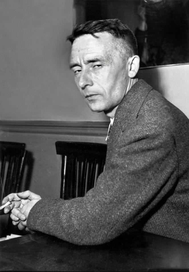 Writer Julien Gracq, December 3, 1951.