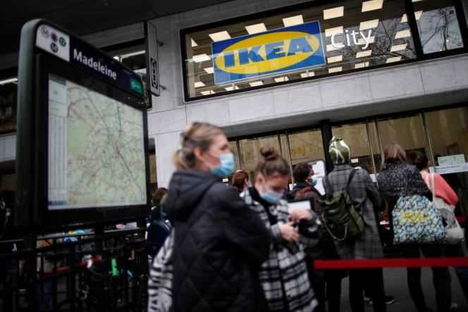 The IKEA store in Paris, France, March 4, 2021.
