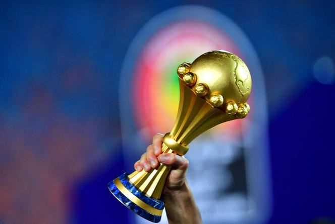 The African Cup of Nations football trophy.