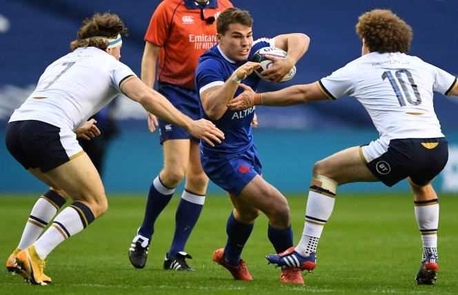 Antoine Dupont and the French face Scotland on Friday with victory in the Tournament in their sights.