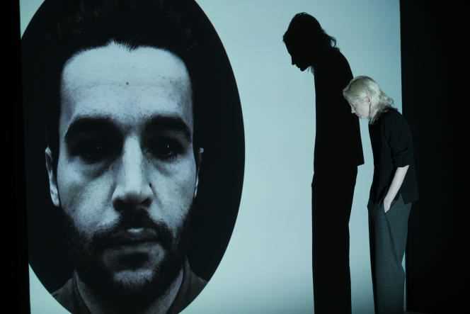 Christopher Abbott and Andrea Riseborough in 