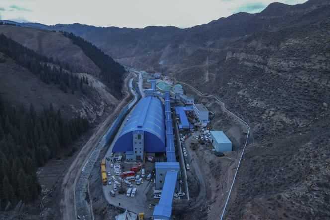 A coal mine in Hutubi County, northwest China's Xinjiang Uyghur Autonomous Region, April 11.