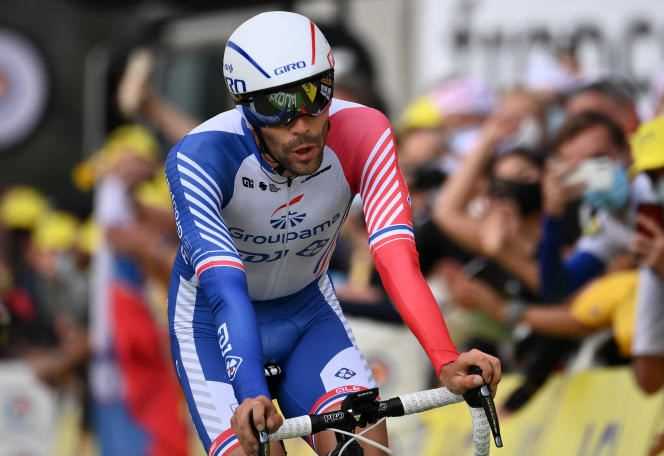 Thibaut Pinot, during the Tour de France, September 19, 2020.