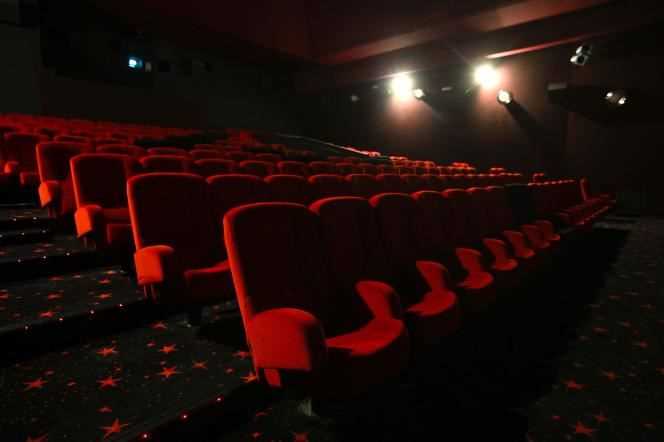 On October 29, an empty cinema in Mulhouse, on the eve of new restrictions to stop the spread of Covid-19.