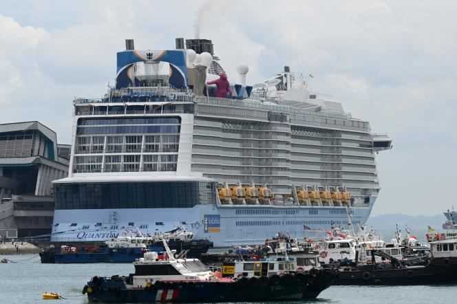 The Royal Caribbean cruise liner 