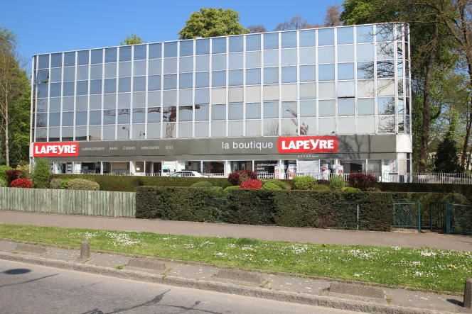 Lapeyre store in Chesnay (Yvelines), April 8, 2017.