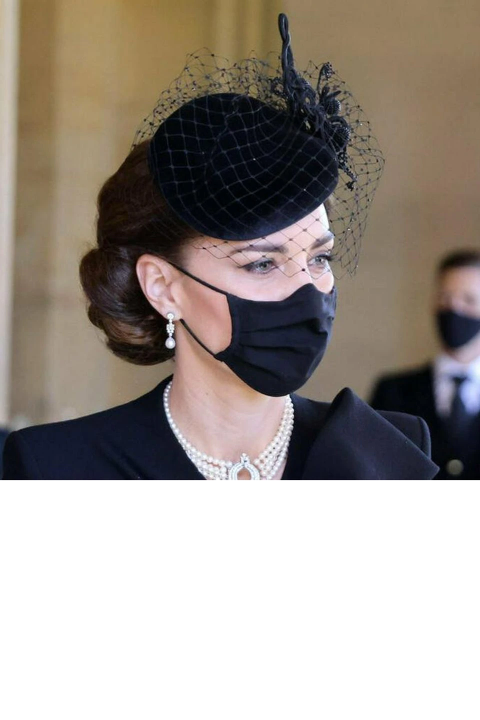 Herzogin Kate trug zur Beerdigung von Prinz Philip eine besondere Halskette.