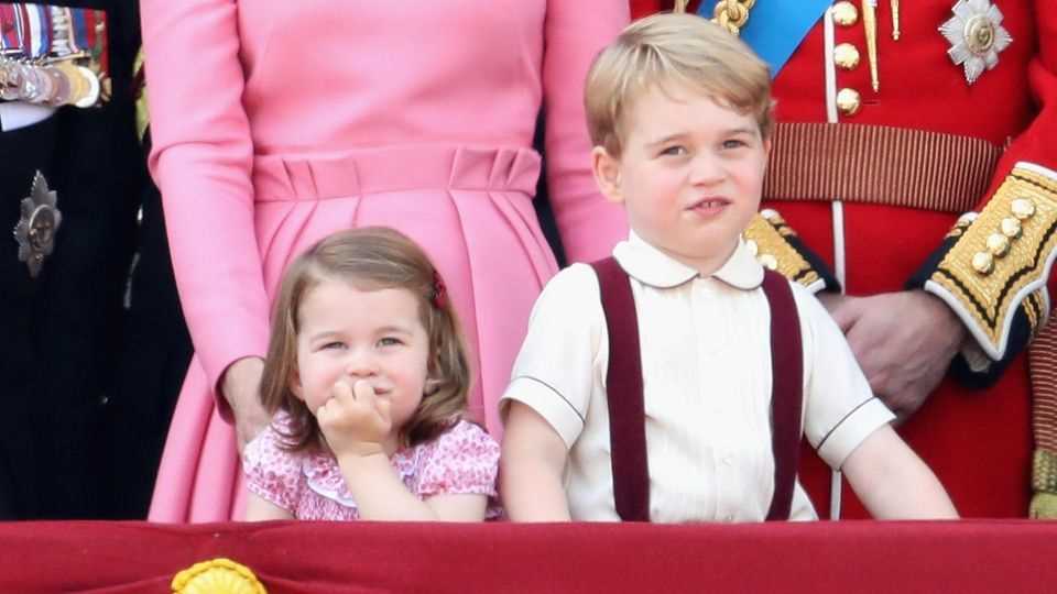 Princess Charlotte, Prince George