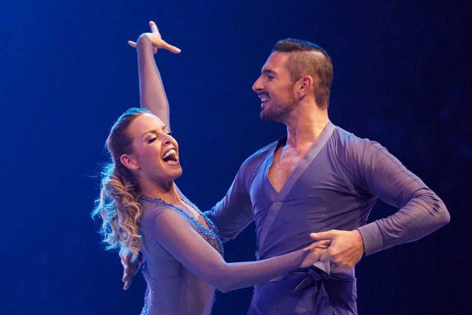 Isabel Edvardsson and Benjamin Piwko "Let's dance" in 2019