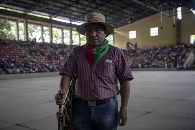 Ermes Pete Vivas, Senior Advisor of the Indigenous Regional Council of Cauca (CRIC), May 11, 2021.