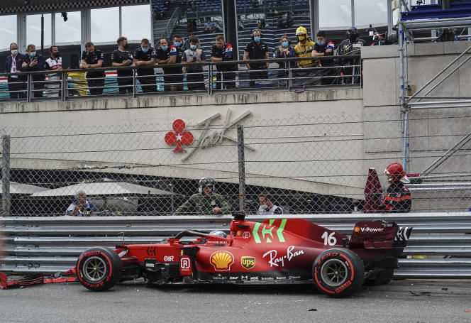 On Sunday, Charles Leclerc was unable to take the start of the Monaco Grand Prix after leaving the road during qualifying on Saturday.