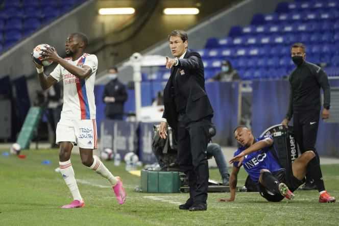 Rudi Garcia played against Nice on May 23, 2021 in Lyon, his last match on the OL bench.
