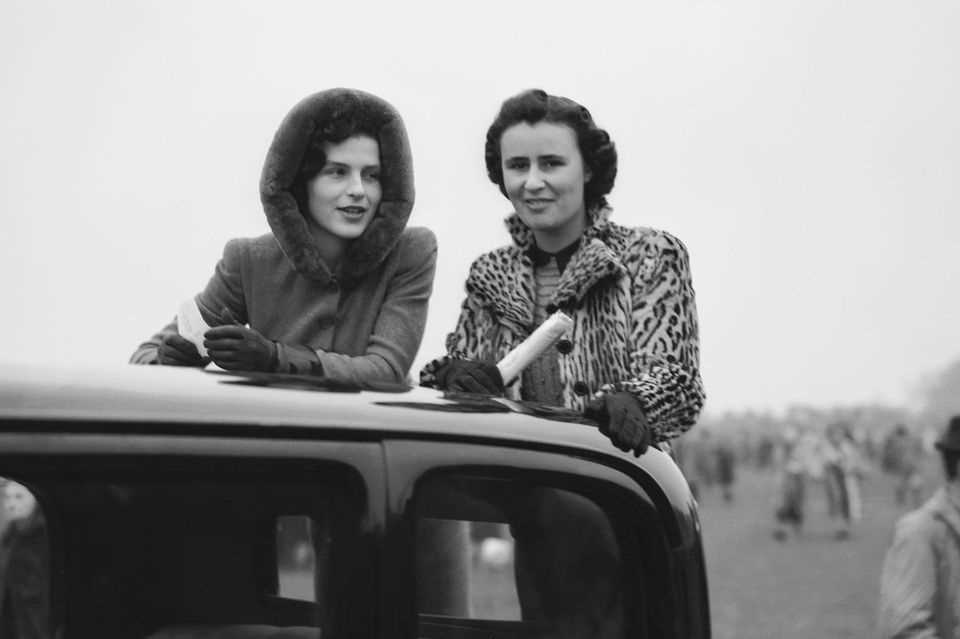 Osla Benning, on the left in the photo, was the future prince's first girlfriend.