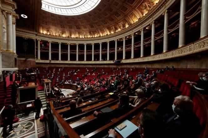 The National Assembly, in Paris, May 4, 2021.
