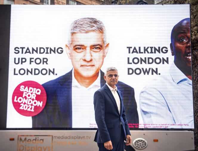 The Mayor of London Sadiq Khan, on April 15, in Westminster, London.