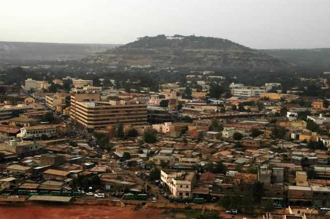 View of Bamako, capital of Mali
