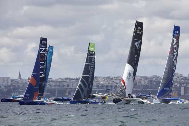 The six Ocean Fifty crews launched their Pro Sailing Tour from May 19 to 23 in Brest.