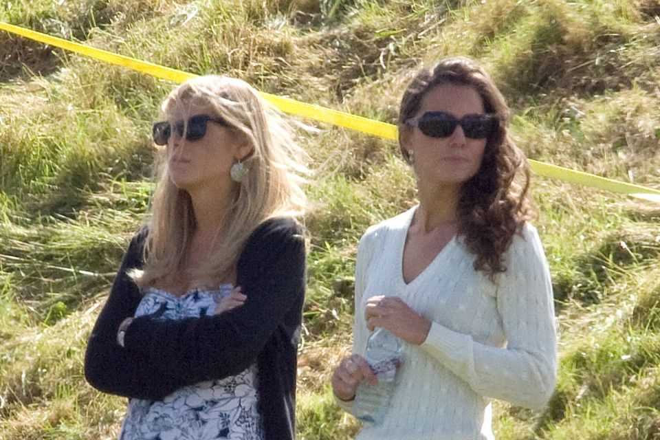 Chelsy Davy and Kate Middleton, pictured here in 2006 on the sidelines of a polo game between their friends Prince Harry and Prince William, were reportedly not on the same wavelength.