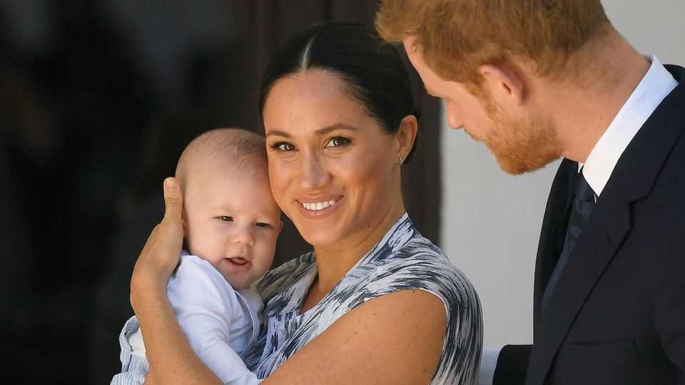 Duchess Meghan, Archie and Prince Harry