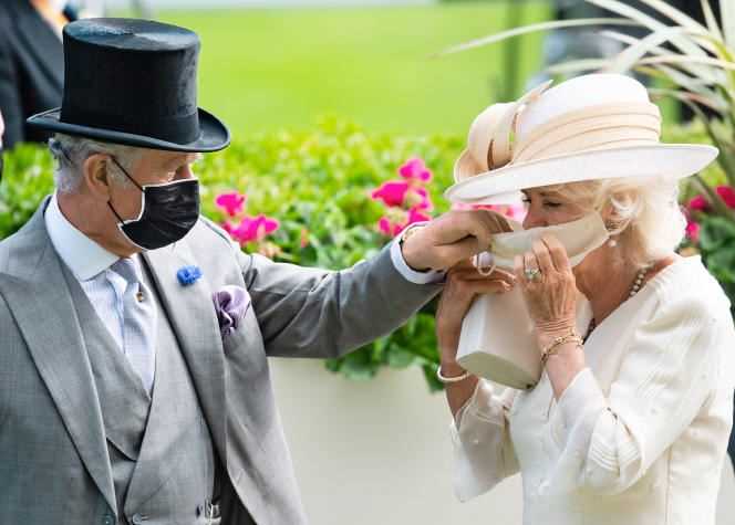 Prince Charles and Camilla Parker-Bowles on June 16, 2021 in Ascot, UK.