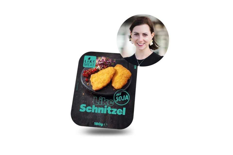 Editor Kathrin and her family have several meat-free days every week.  The soy schnitzel from Like Meat is a perfect addition.