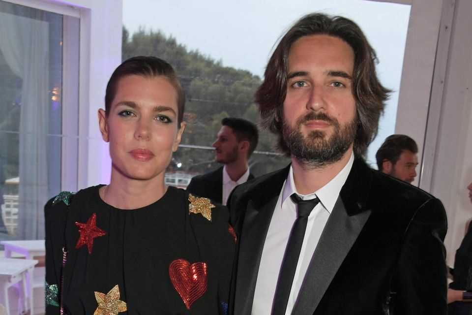 A rare joint appearance in public: Charlotte Casiraghi and Dimitri Rassam at the Cannes Film Festival shortly before their wedding in May 2019. 