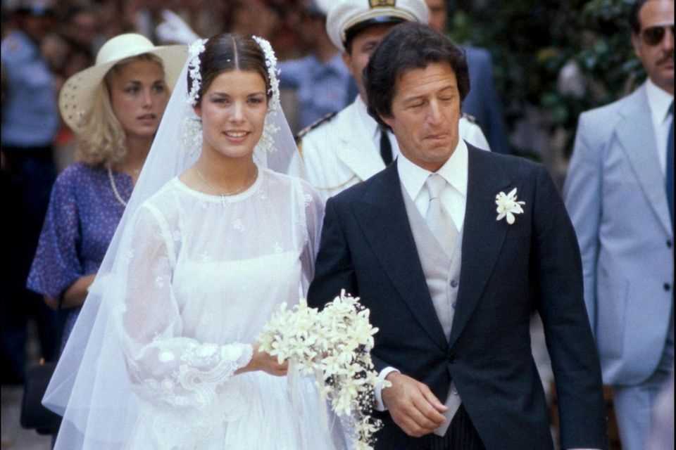 Caroline of Monaco marries investment banker Philippe Junot on June 29, 1978. 