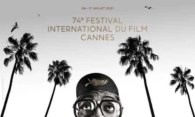 The official poster of the 74th Cannes Film Festival.