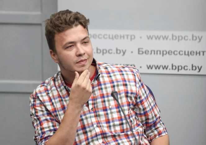 Since his arrest, the journalist has been exhibited on public television several times, such as here, on June 14, 2021.