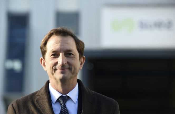 Bertrand Camus, the managing director of Suez, in Croissy-sur-Seine (Yvelines), on November 20, 2020.