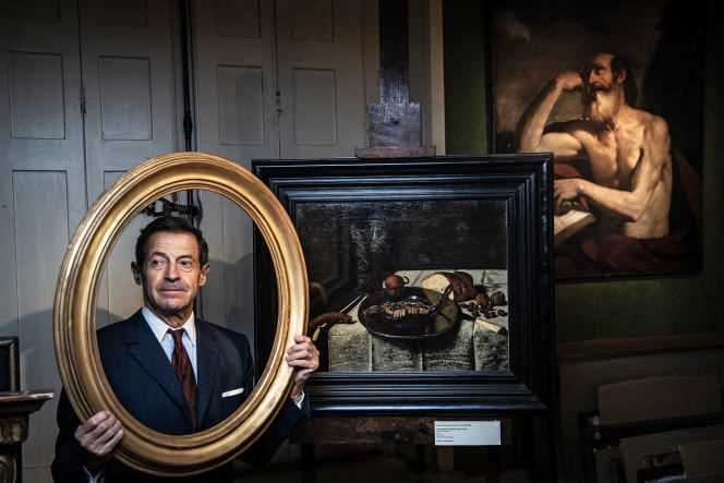 Eric Turquin dominates the French ancient art market (here, in November 2020).