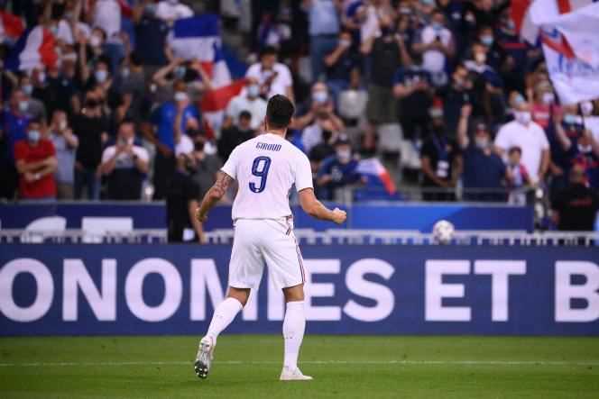Olivier Giroud, June 8 at the Stade de France.