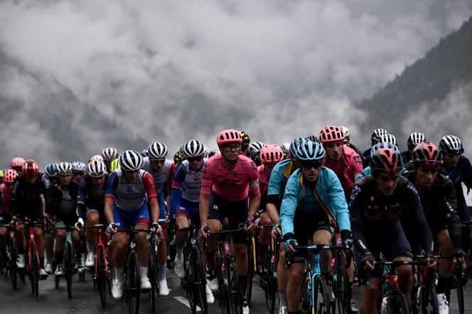 During the ninth stage of the Tour de France between Cluses (Haute-Savoie) and Tignes (Savoie), July 4, 2021.
