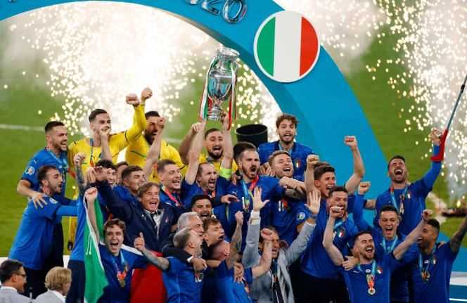 Italy wins the second Euro in its history, in London, on July 11, 2021.