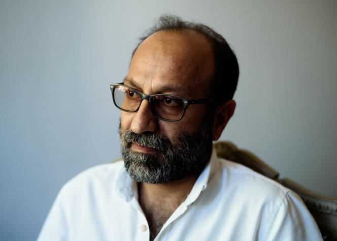 The director Asghar Farhadi, July 8, in the premises of Memento, in Cannes.