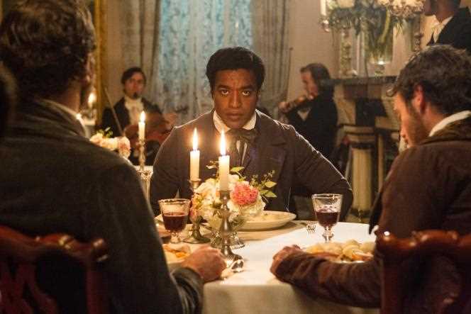 Chiwetel Ejiofor in Steve McQueen's Anglo-American film, “12 Years a Slave”.