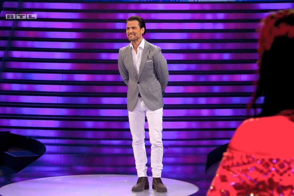 Rocco Stark bei der Datingshow "Take Me Out – XXL", die am 27. Juli auf RTL ausgestrahlt wurde.