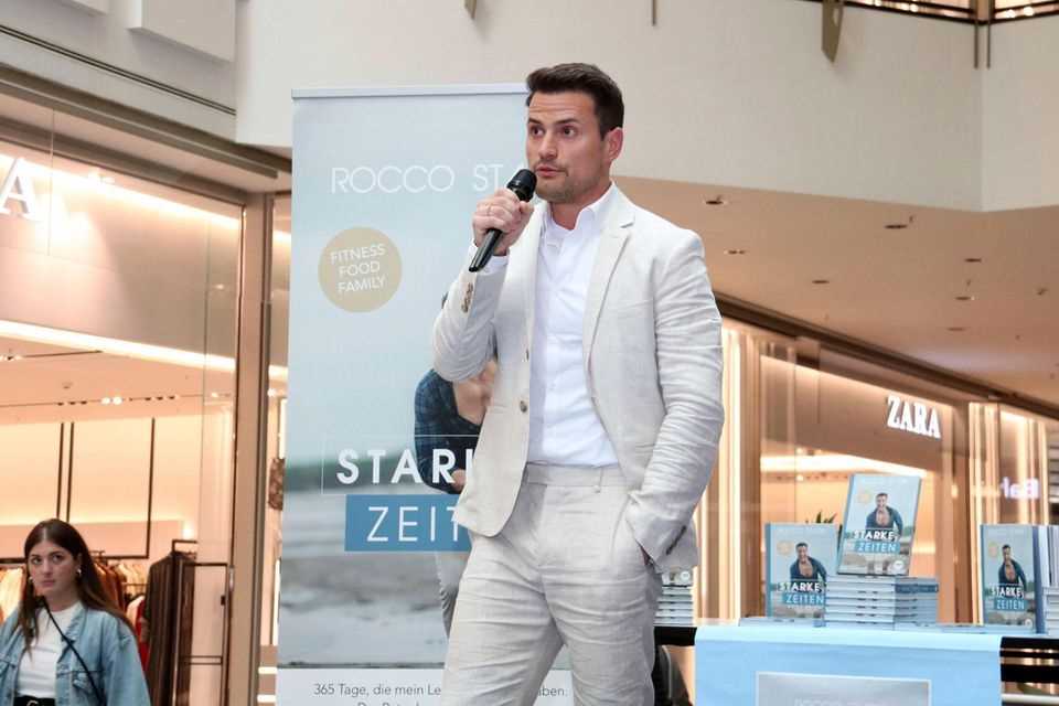 Rocco Stark bei der Vorstellung seines Buches im September 2019.