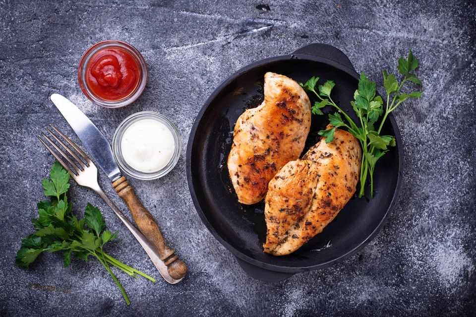 Seasoning Chicken: Recipe and Instructions;  chicken breast