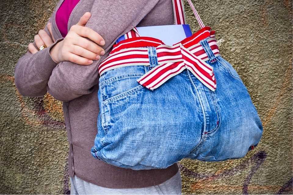 Upcycling ideas for jeans: jeans pocket