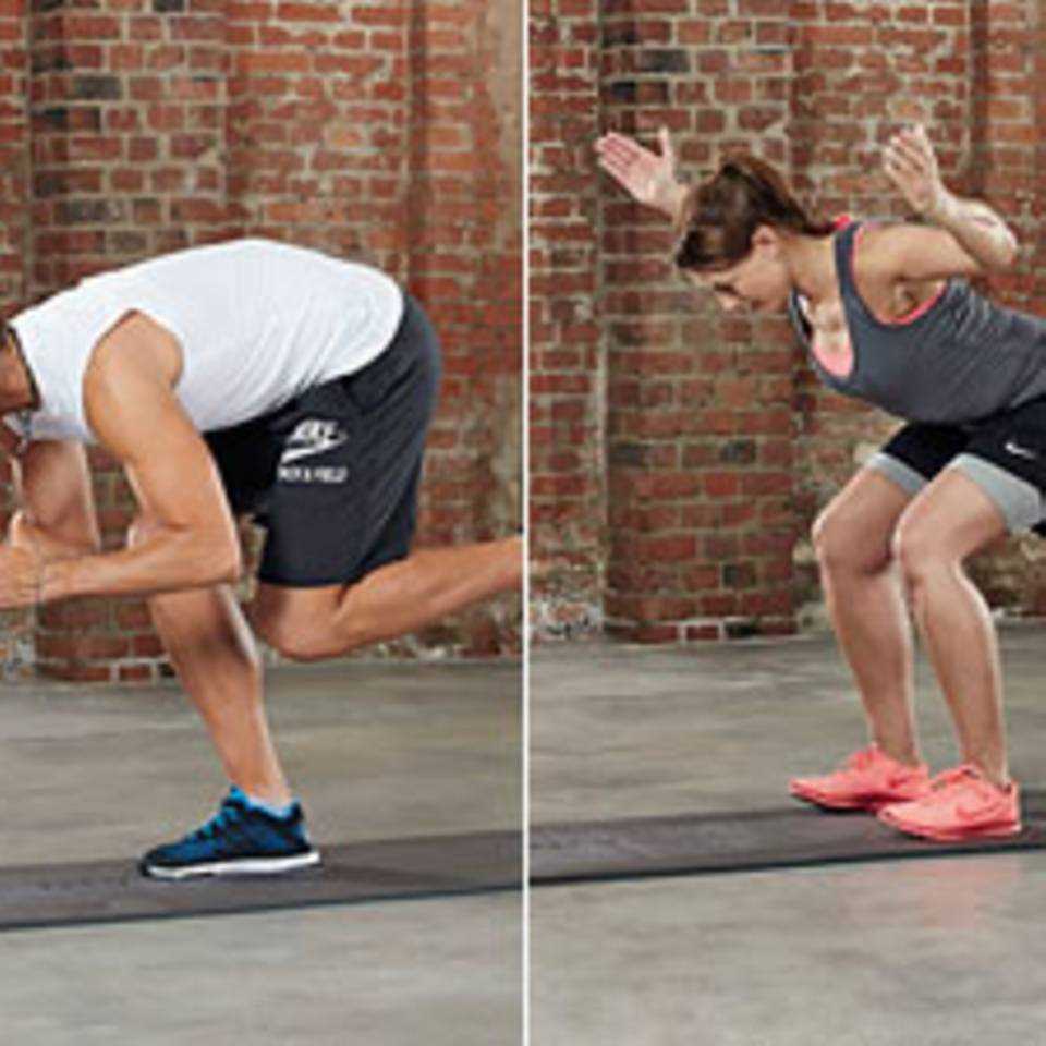 Workout without equipment - with the "Fit-maker formula"