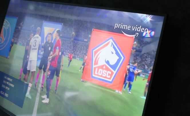 The Champions Trophy between Lille and Paris-Saint-Germain, broadcast on August 1 on Amazon Prime Video, the new Ligue 1 broadcaster.