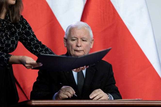 Jaroslaw Kaczynski, President of the Law and Justice Party (PiS), September 26, 2020.