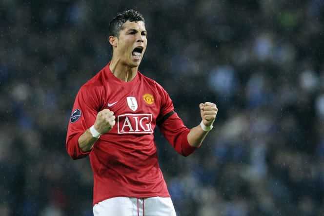 Cristiano Ronaldo, during a Champions League match between Manchester United and FC Porto, April 15, 2009.