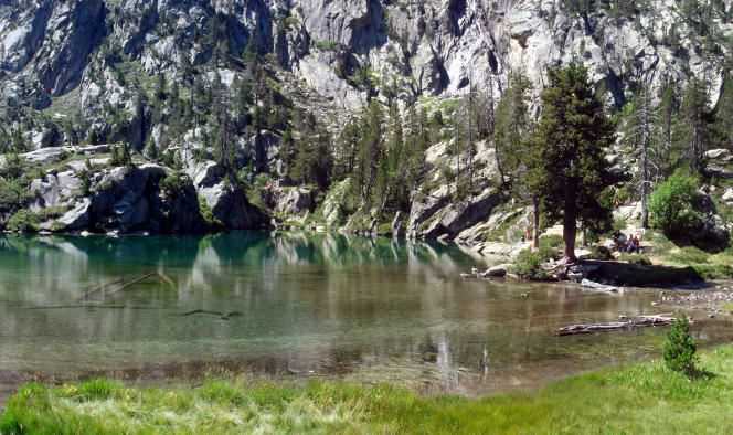 The Batisiel lake, in the Estos valley, in Spain.