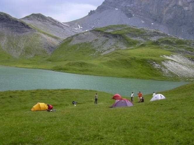 Lake Anterne, in Haute-Savoie.