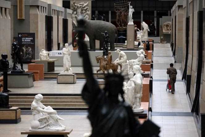 The main gallery of the Musée d'Orsay, on May 17, 2021, before its reopening.