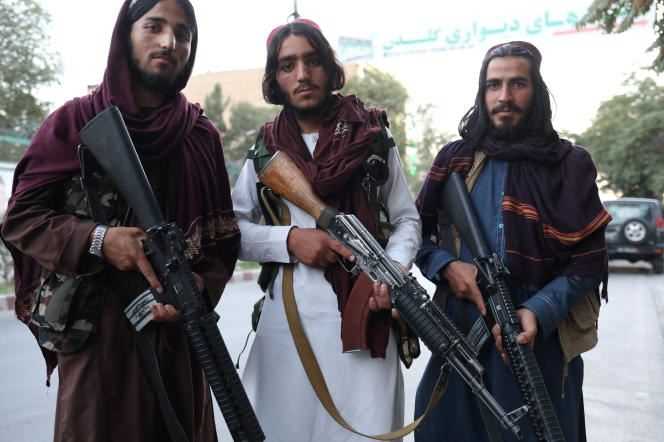 Taliban, August 1 in the streets of Kabul.